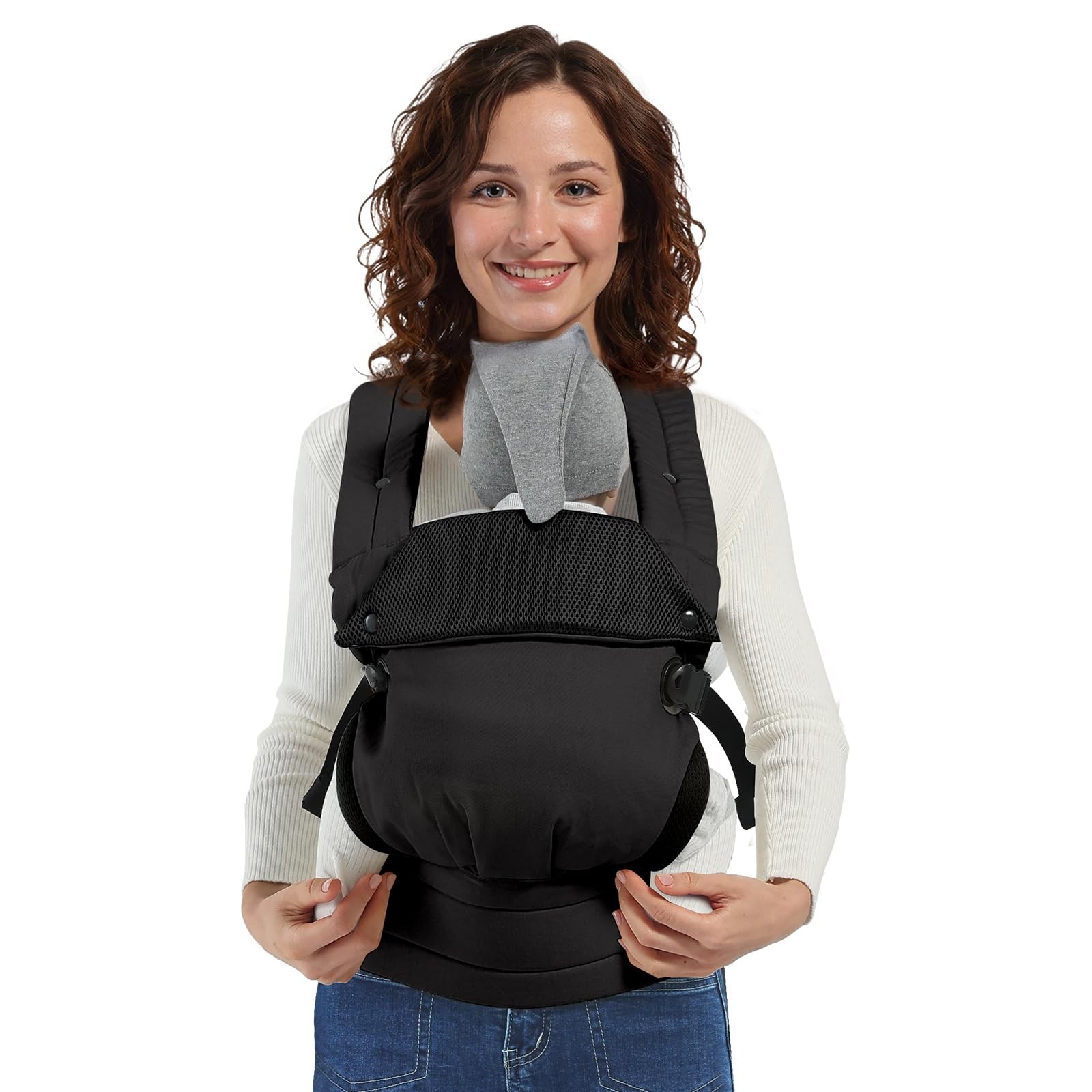 Baby Carrier Newborn to Toddler, Adjustable Toddler Carrier, Baby Holder Carr...