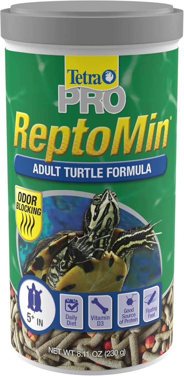 Tetra TetraFauna PRO ReptoMin Pro Sticks Adult Turtle Formula Daily Diet for Aqu