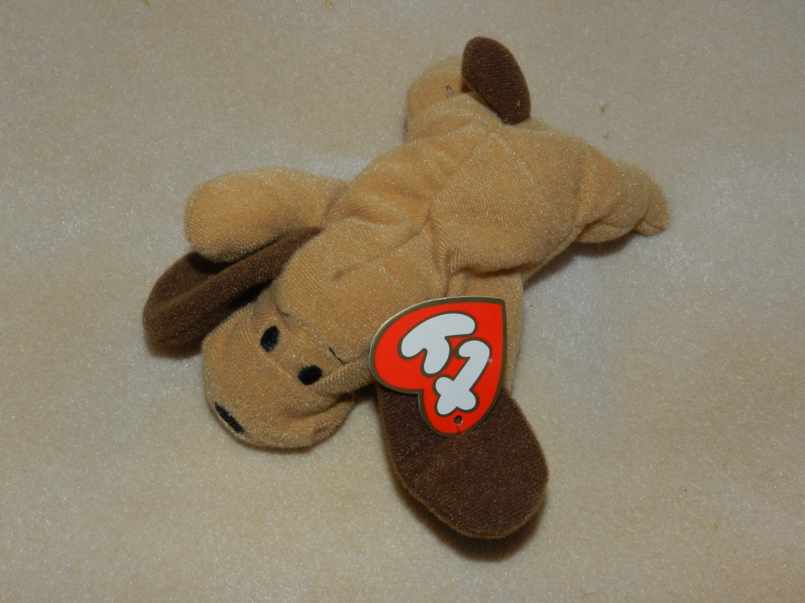 New Ty Teenie Beanie Babies McDonalds #8 Bones the Dog  Retired