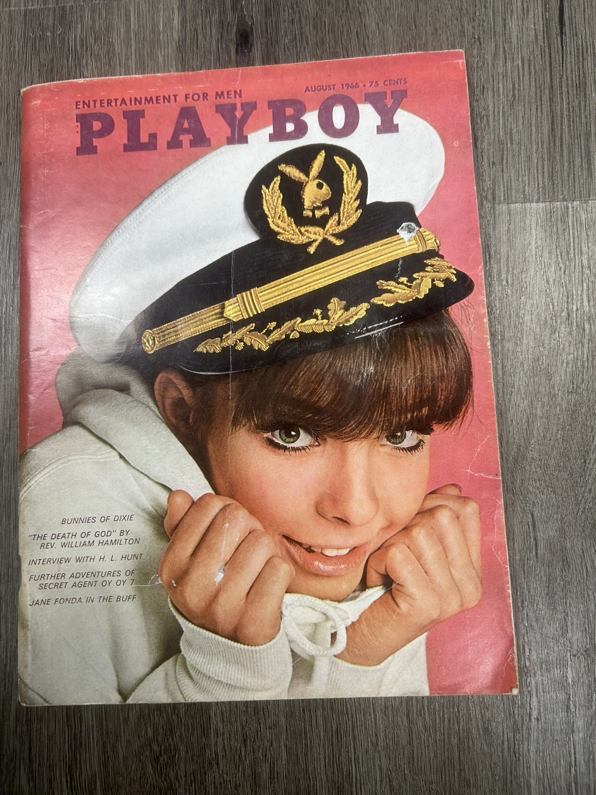 Playboy Magazine August 1966 Good Condition No Centerfold