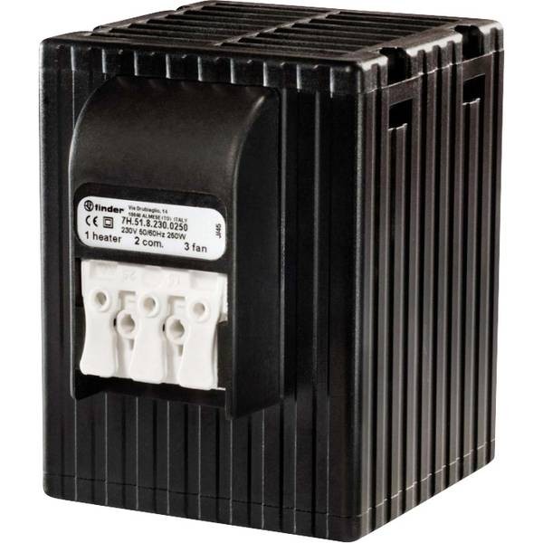Finder 7H.51.8.230.0250 Heater 110 - 230 V 250 W (L x W x H) 93.1 x 88.2
