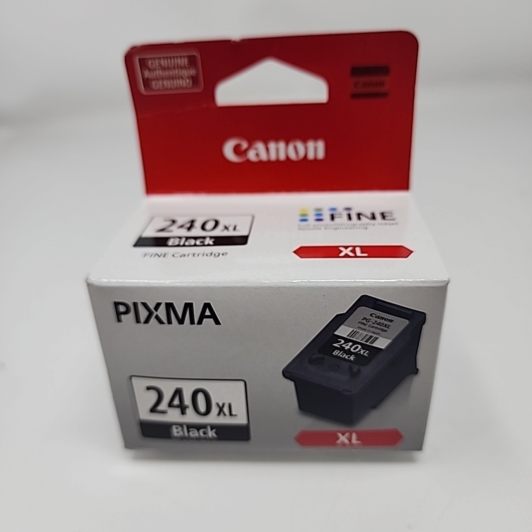 Genuine Canon 240XL High Yield Black Ink Cartridge Black OEM New In Sealed Box