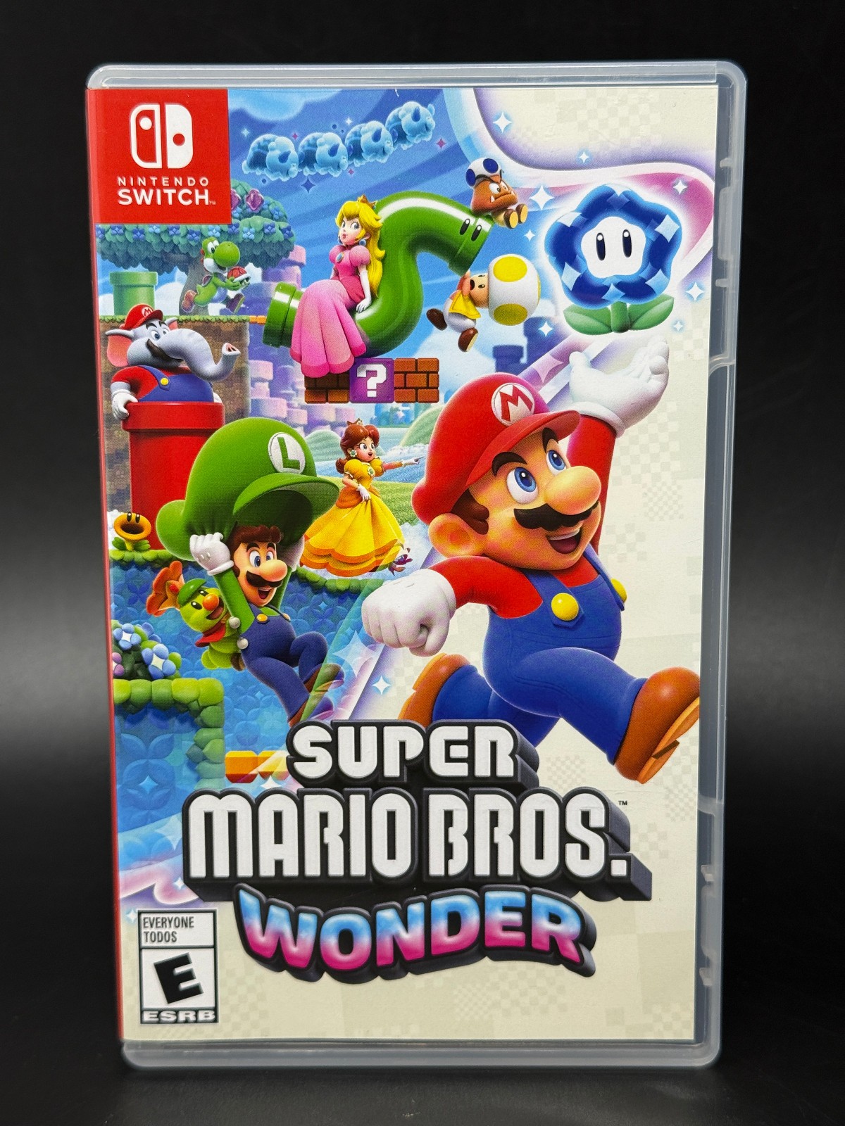 Super Mario Bros. Wonder (Nintendo Switch) *EMPTY CASE ONLY - AUTHENTIC OEM*