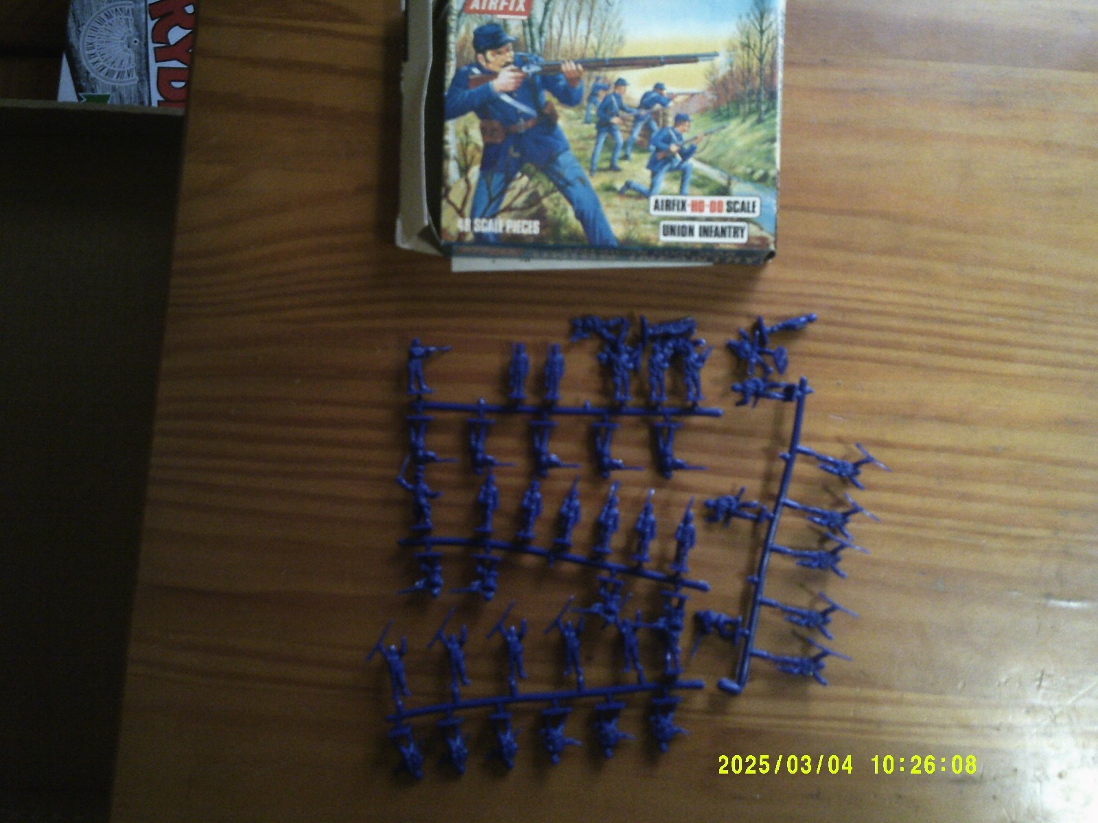 AIRFIX 1/72 AMERICAN CIVIL WAR UNION INFANTRY BLUE BOX