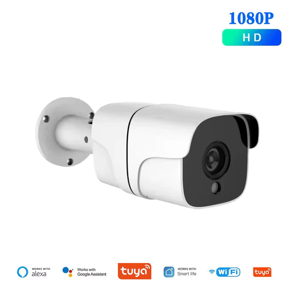 Tuya 5G Wifi IP Camera Outdoor Bullet 5MP Home Security Camera Motion Detection 