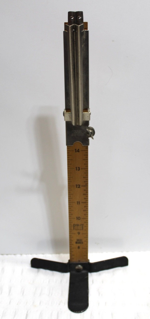 Vintage Retro Pin-It Adjustable Skirt Hem Marker 7-20" Dressmaker Tailor OH USA