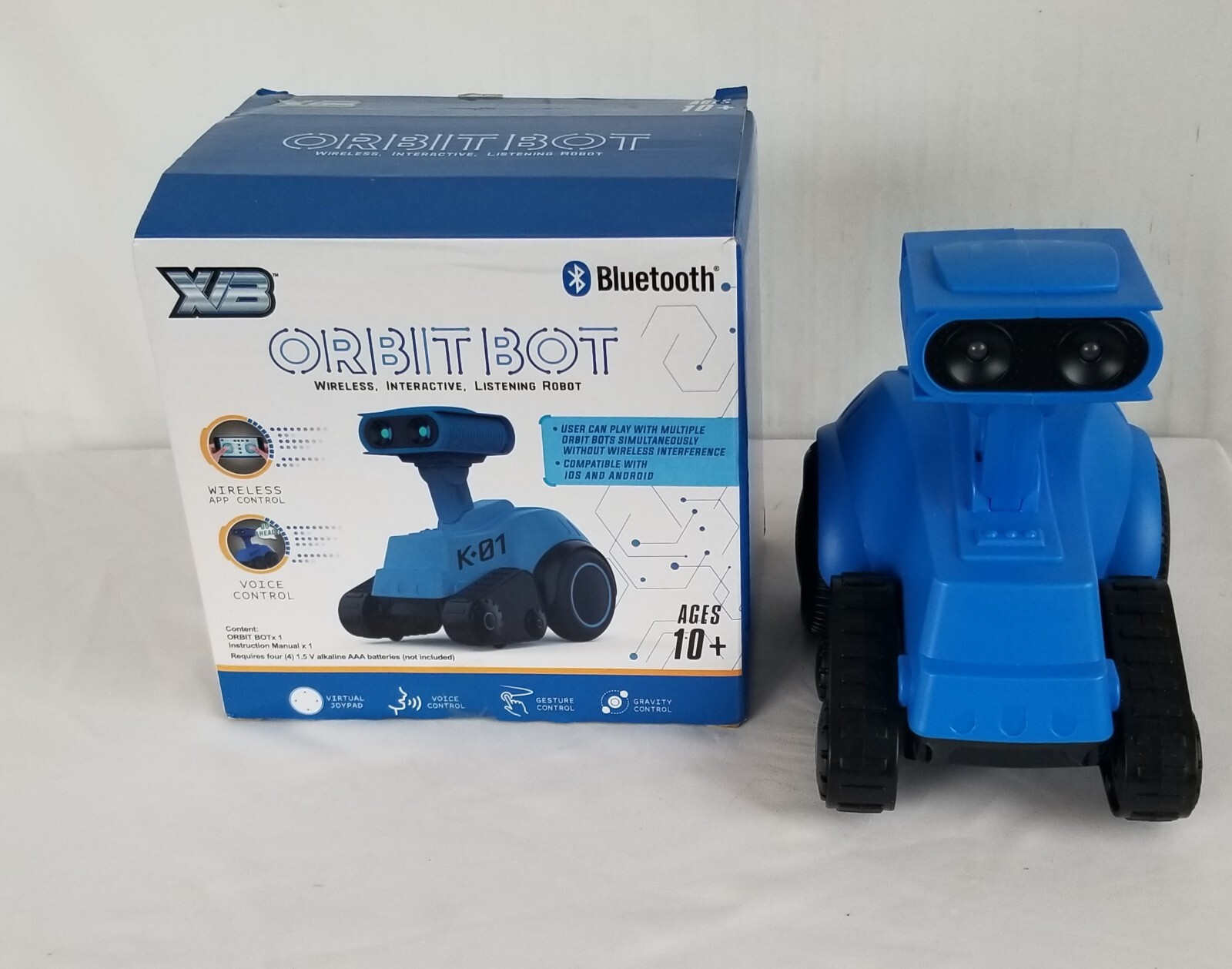 X/B Orbit Bot Bluetooth Wireless Interactive Listening Robot