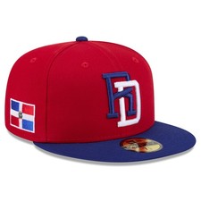 Red/Blue Dominican Republic 2026 World Classic 59FIFTY Fitted Hat