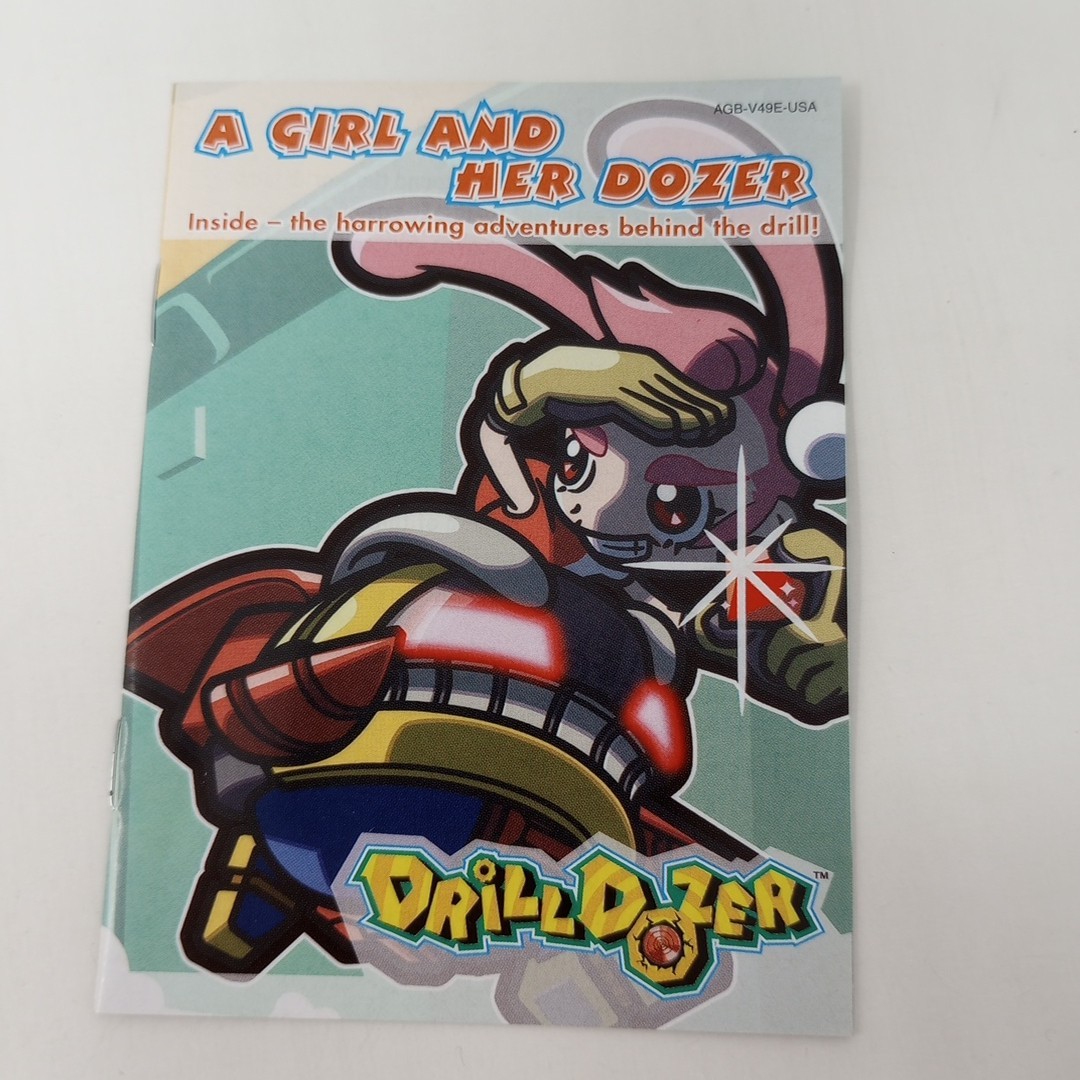 Drill Dozer (Game Boy Advance) GBA COMIC INSERT ONLY