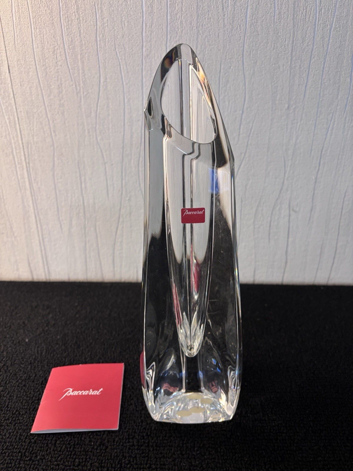 Baccarat Model 2 Crystal Bisel Vase
