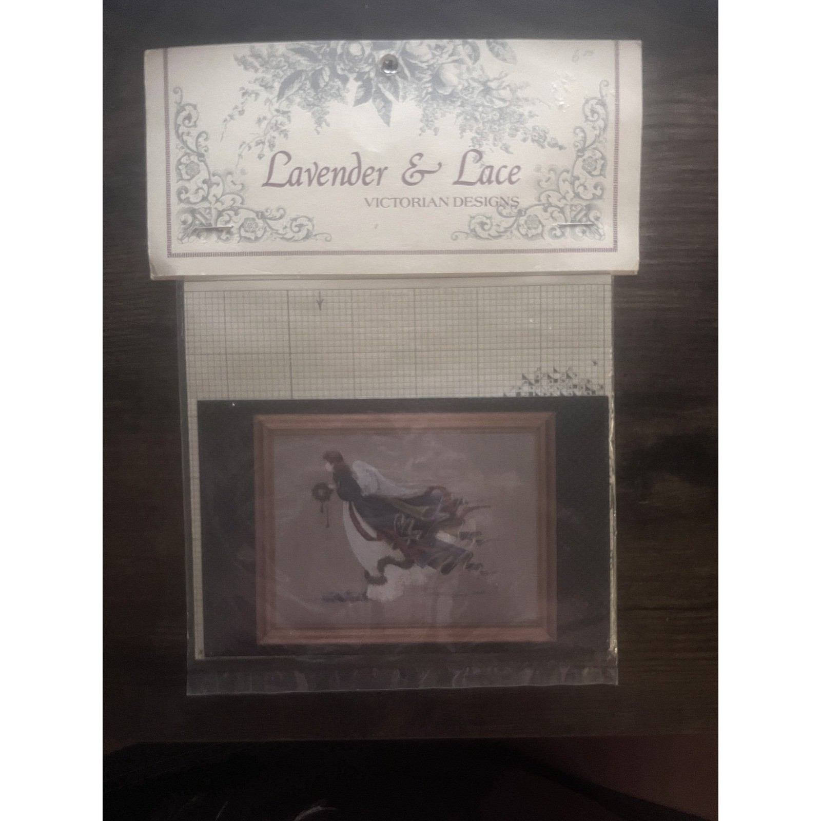 Lavender & Lace The Second Angel of Freedom Cross Stitch Pattern LL10 NIP