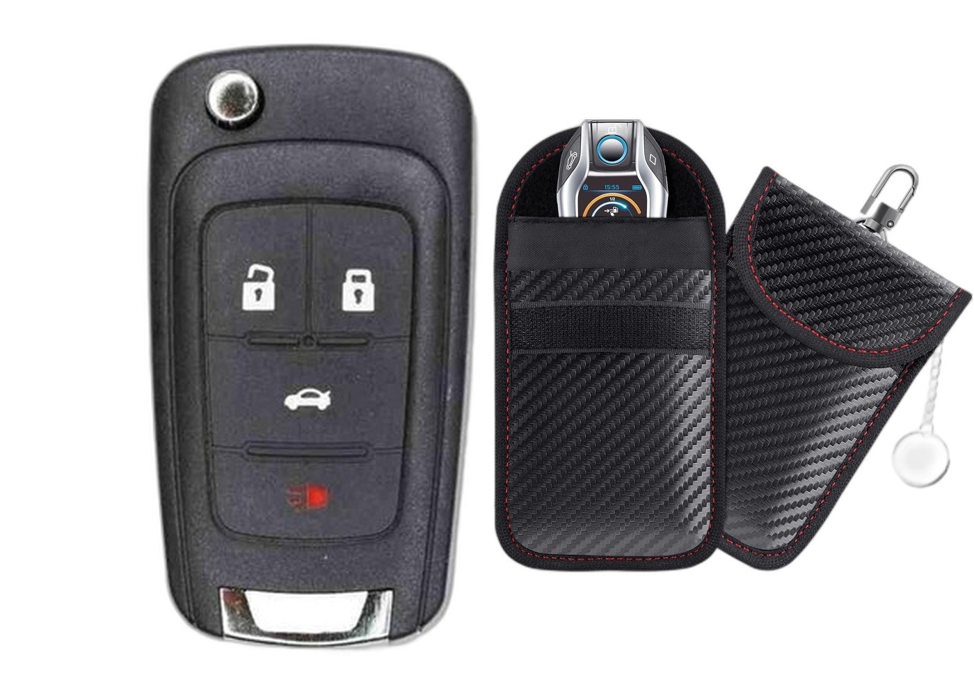 Replacement Key Fob Remote 2017-2022 Buick Encore FCC: OHT01060512 MPN: w/Case