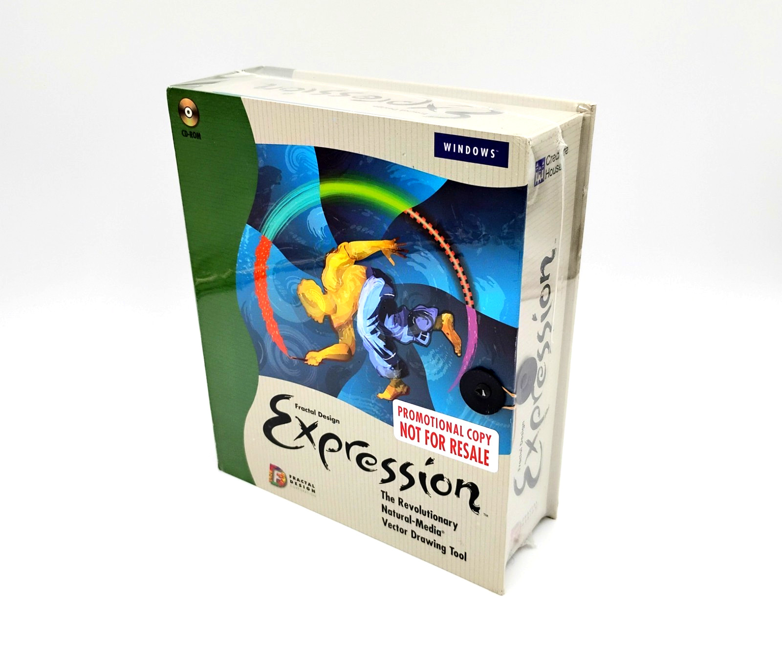 Fractal Design Expression Natural Media Vector Drawing Tool 1996 Windows PC NEW