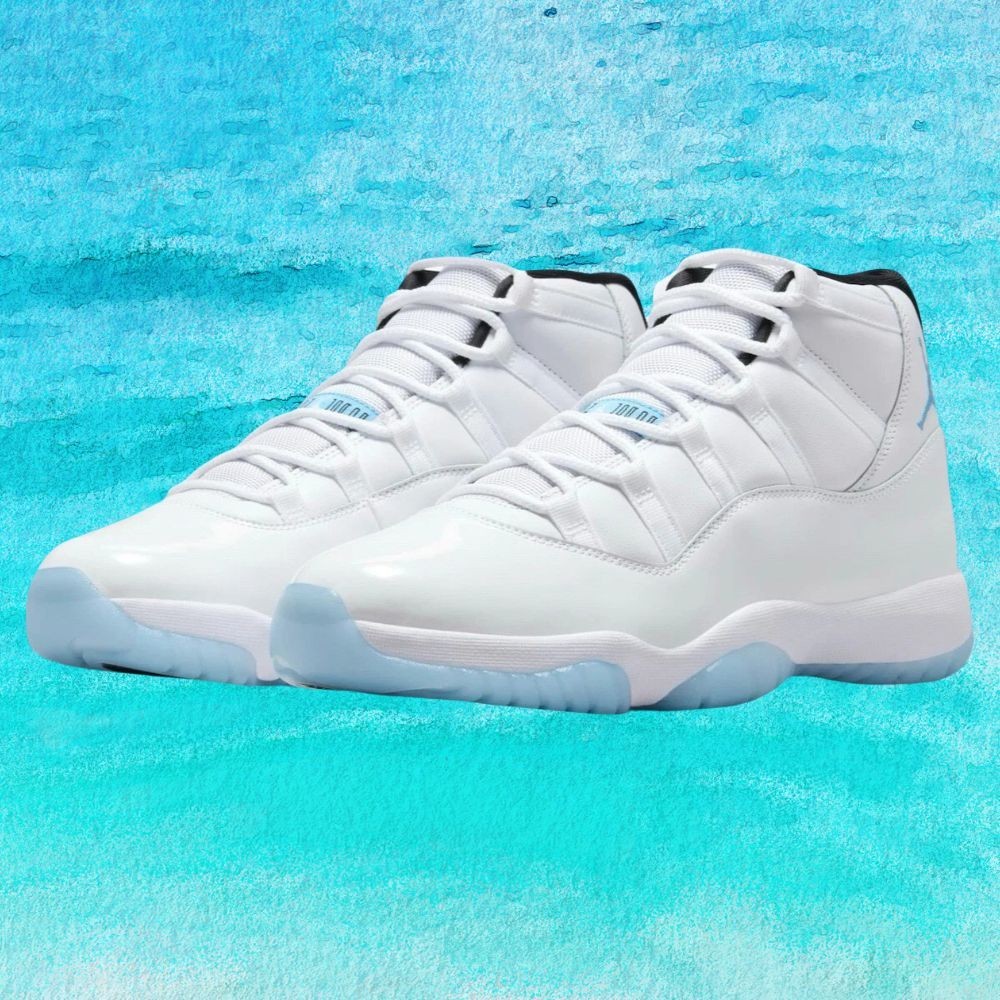 NEW MEN Jordan 11 Retro Legend Blue CT8012-104, Size US 7-12