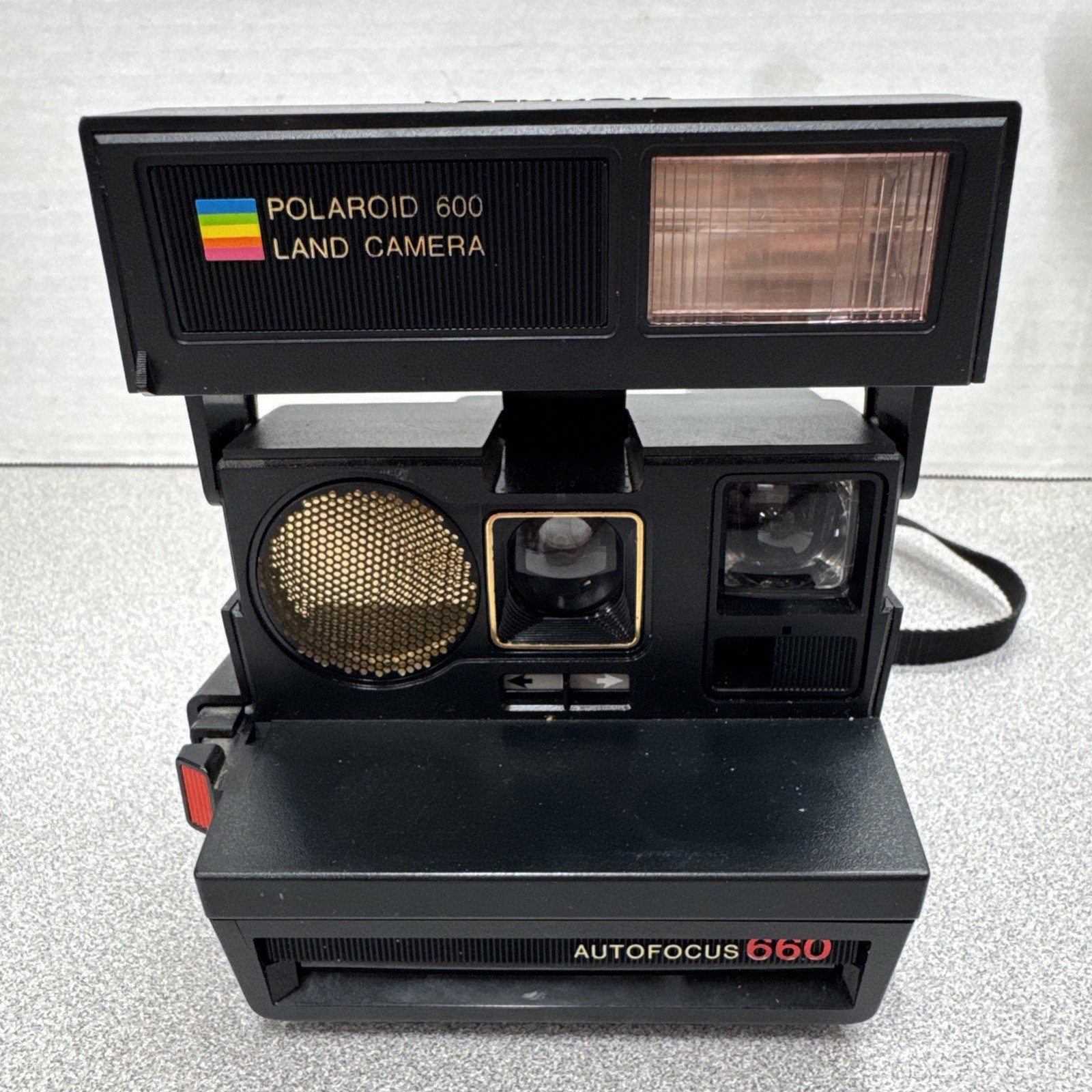 Vintage Polaroid Land Camera 600 Autofocus 660 Instant Film Camera  Untested