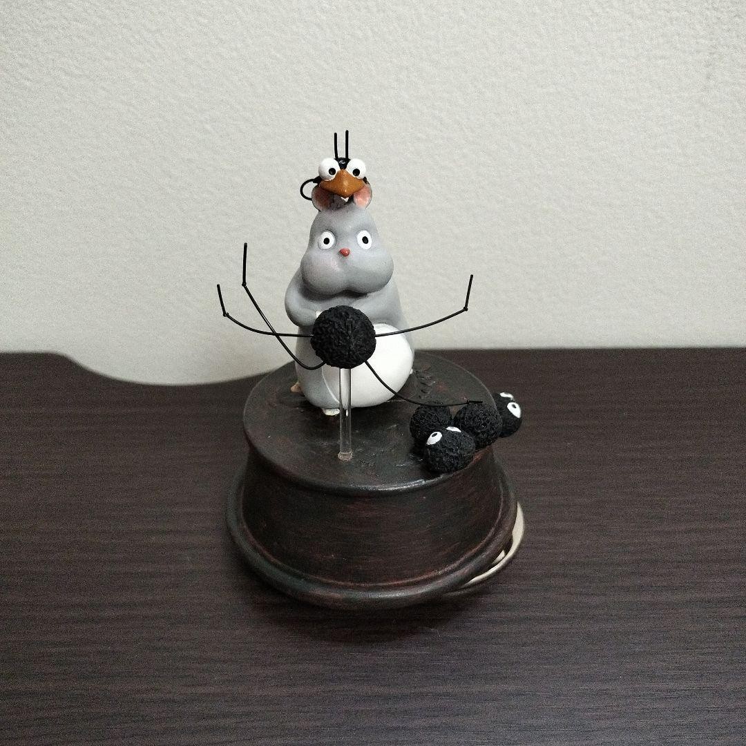 Spirited Away Bozu Mini Music Box Ghibli Benelic Used Clean Condition