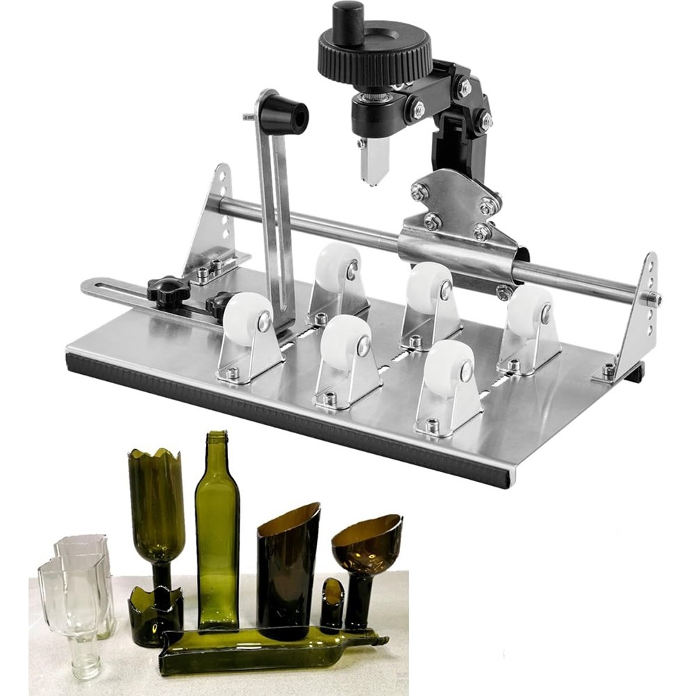 Glass Bottle Cutter Kit, DIY  Glass Cutter for Square, Round and Irregular9343