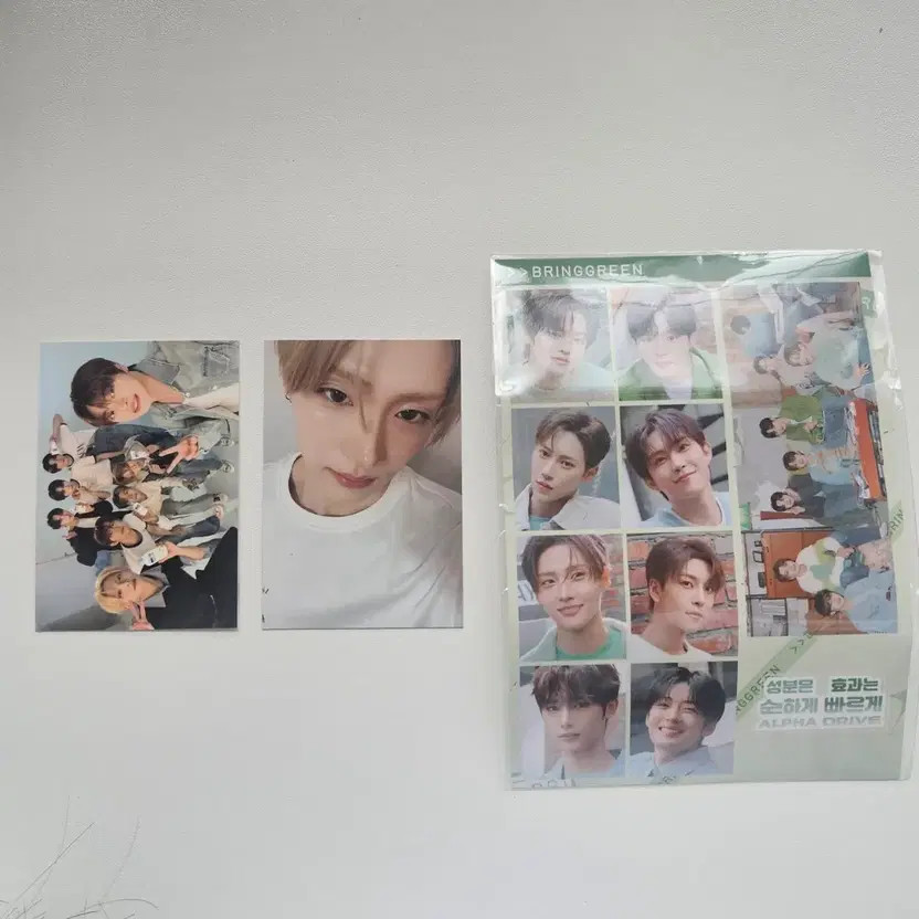 ALD1 Alpha Drive One Photocard Set Sticker Collector's Item