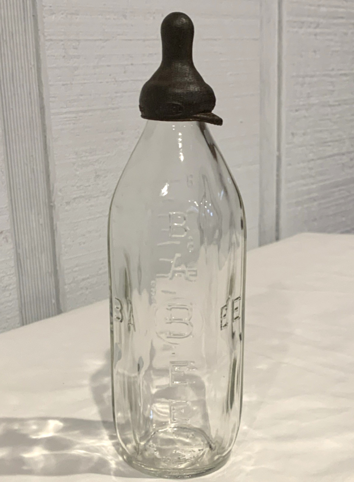 Vintage Brockway BABEE Nursing Baby bottle  1930s