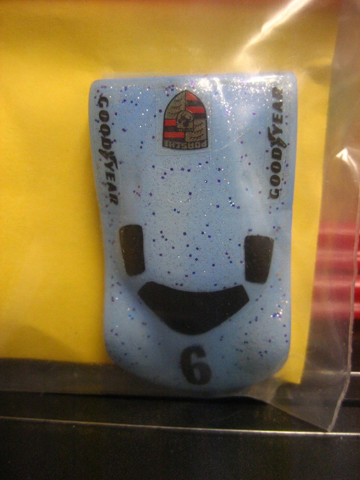 New  HO Scale Slot Car  Custom painted Porsche Lexan Body