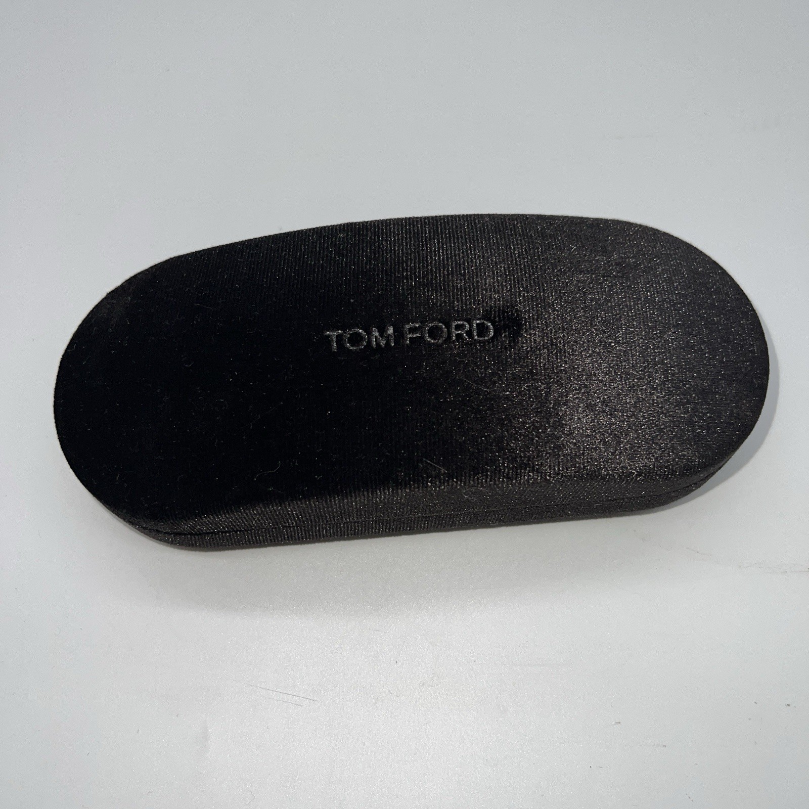 TOM FORD Velvet Hard Black Clamshell Glasses Case-Case ONLY
