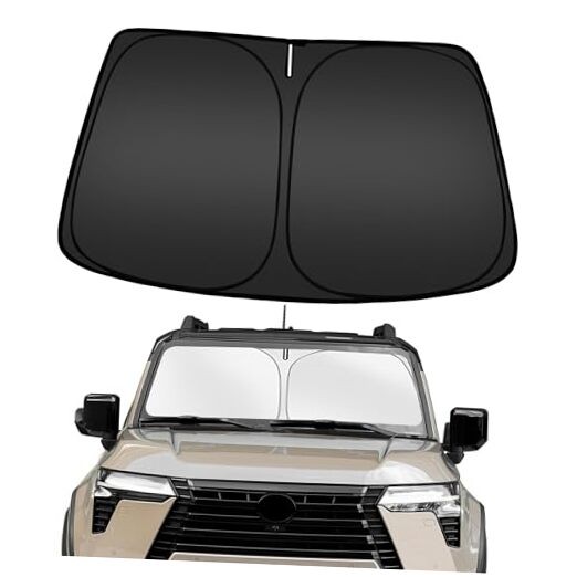  Windshield Sun Shade for Le-xus GX 550 2024-2025 for Le-xus GX 550 2024-2026