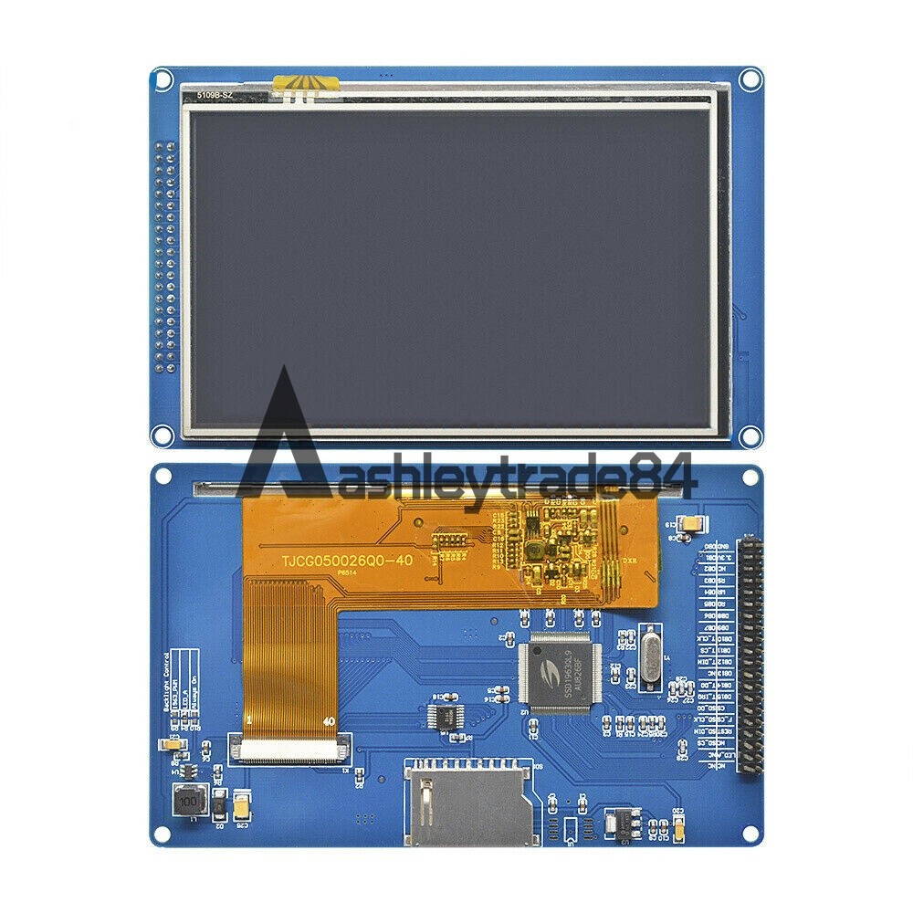   LCD module display SSD1963 with touch panel card 5.0" 800X480 #zv