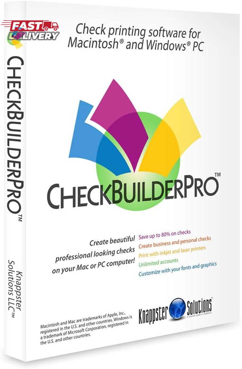 Checkbuilderpro - Windows & Mac Check Printing Software