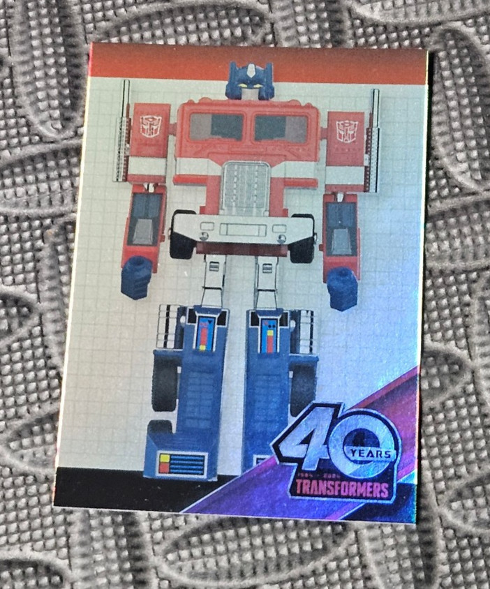 #82 OPTIMUS PRIME (toy) - FOIL 2024 Dynamite Transformers 40Th Anniversary
