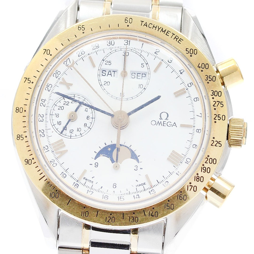 OMEGA 3336.20 Speedmaster Triple Calendar Moonphase Automatic Men s with  839840