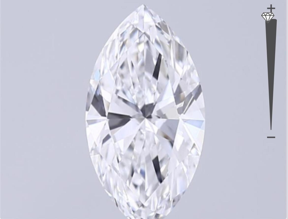 1.50-1.60CT MARQUISE (CVD)-LABGROWN DIAMOND-DCOLOUR VVS1CLARITY-IGI CERTIFIED