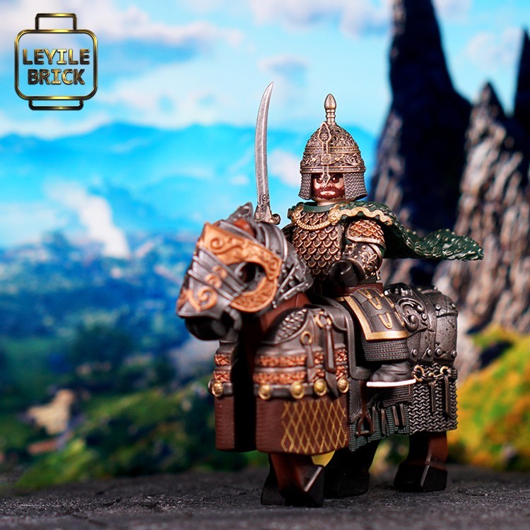 Leyile Saladin with Horse Custom Printed Minifigure