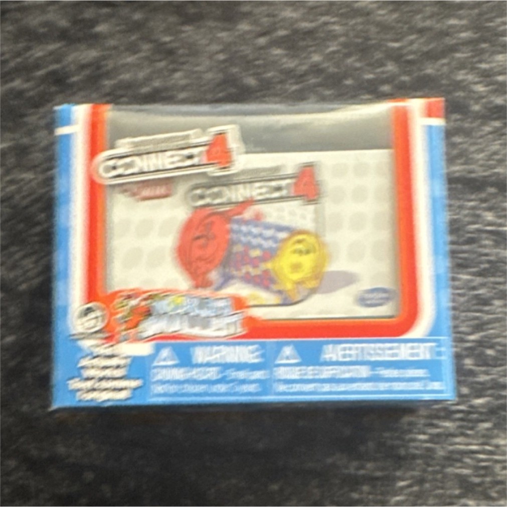 Super Impulse World's Smallest Connect 4 Miniature Strategy Board Game