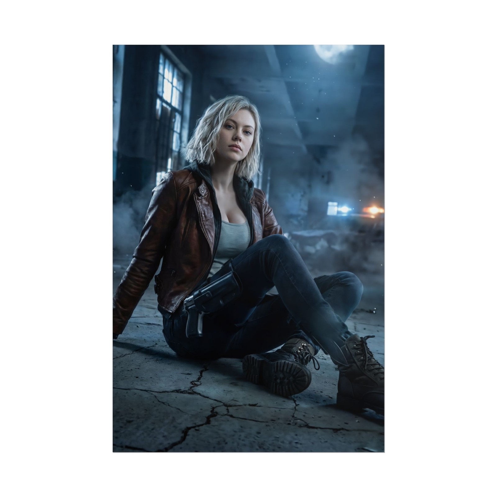 Grace Ashcroft Poster, Resident Evil Requiem Art Print, Gaming Wall Art