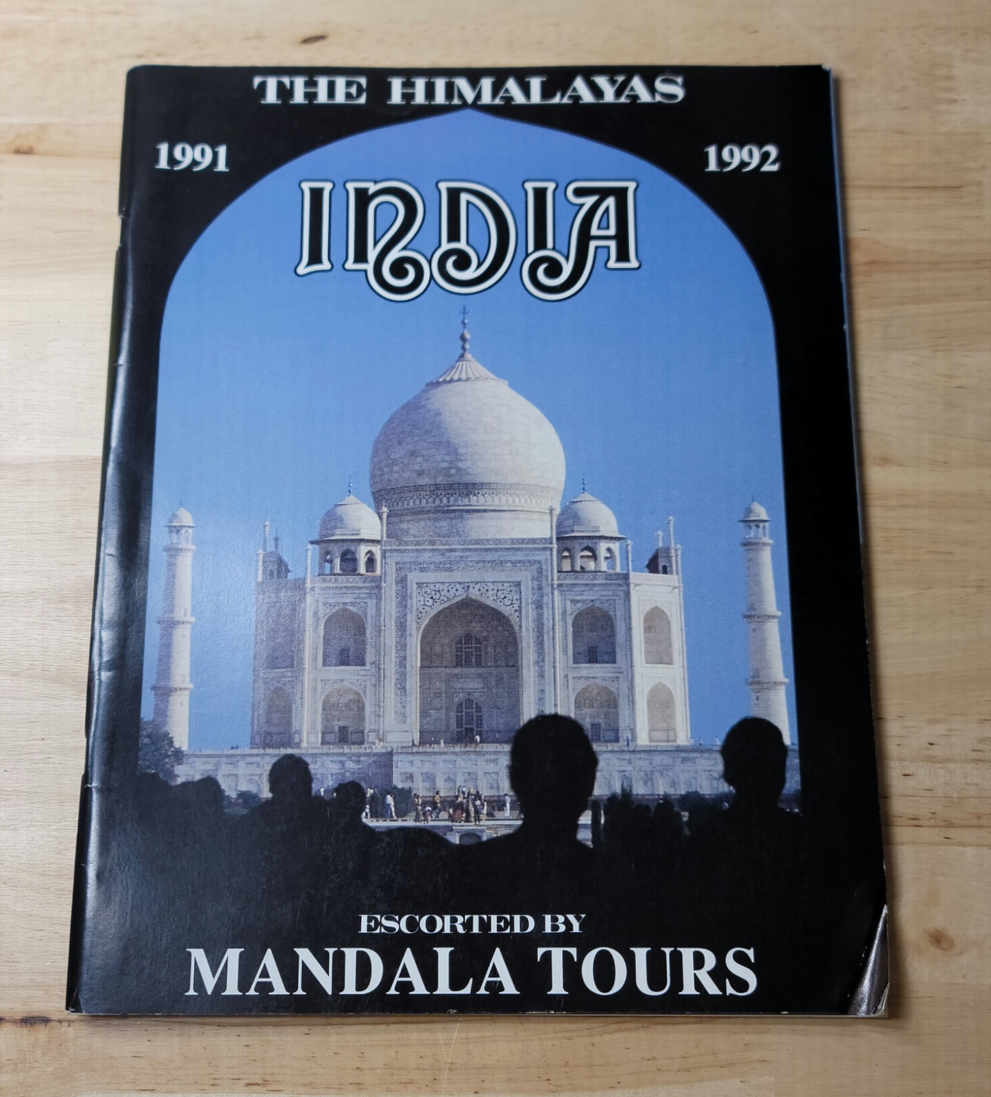 The Himalayas India TRAVEL BOOKLET Escorted By Mandala Tours 1991-1992