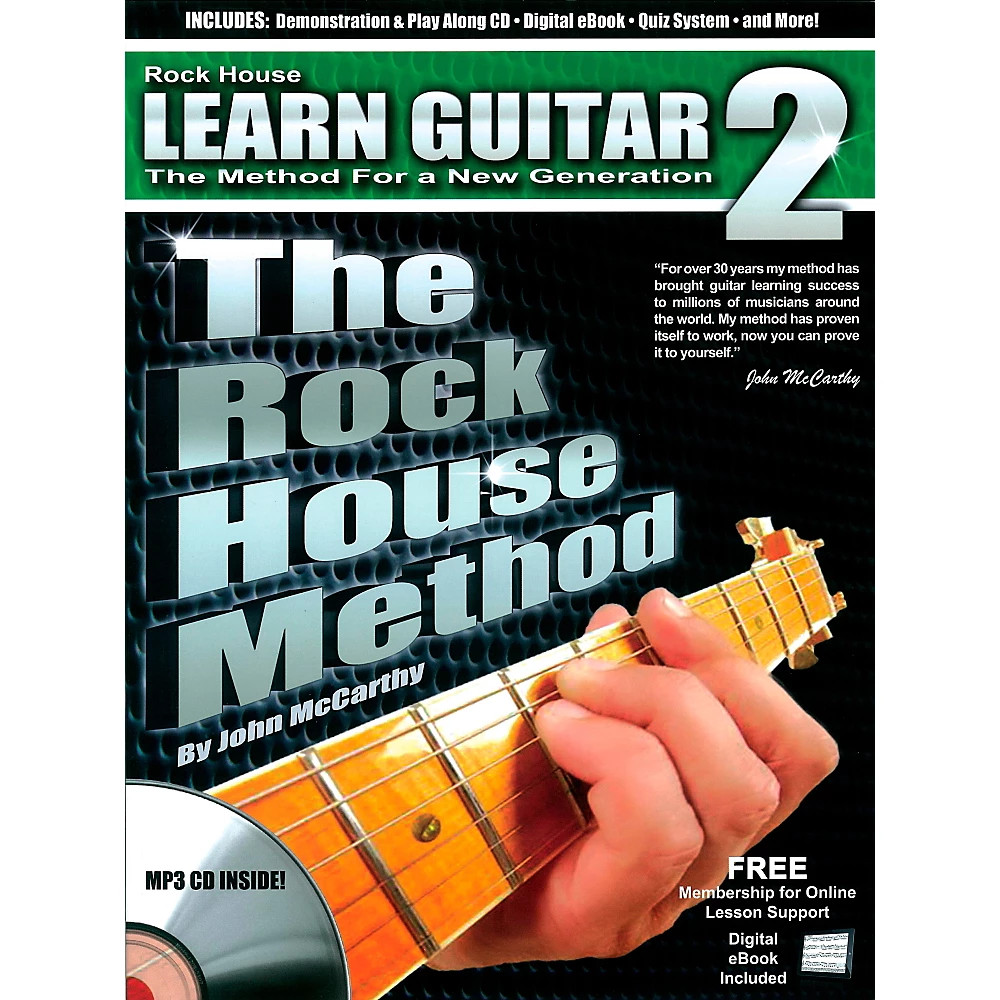 Rock House The Rock House Method - Learn Guitar Book 2 Book/CD