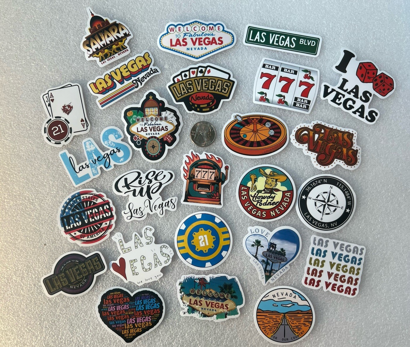 Las Vegas Nevada Stickers (25)
