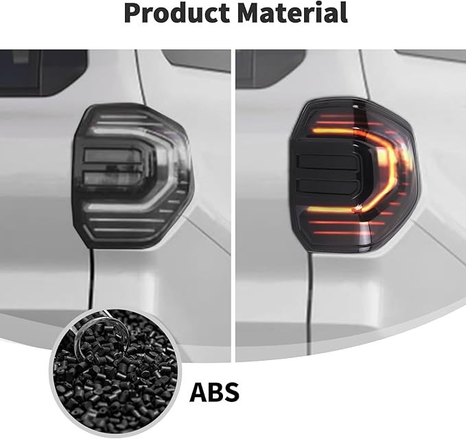 Smoked Tail Light Cover for 2014-2023 Toyota 4runner, Brand New Sealed