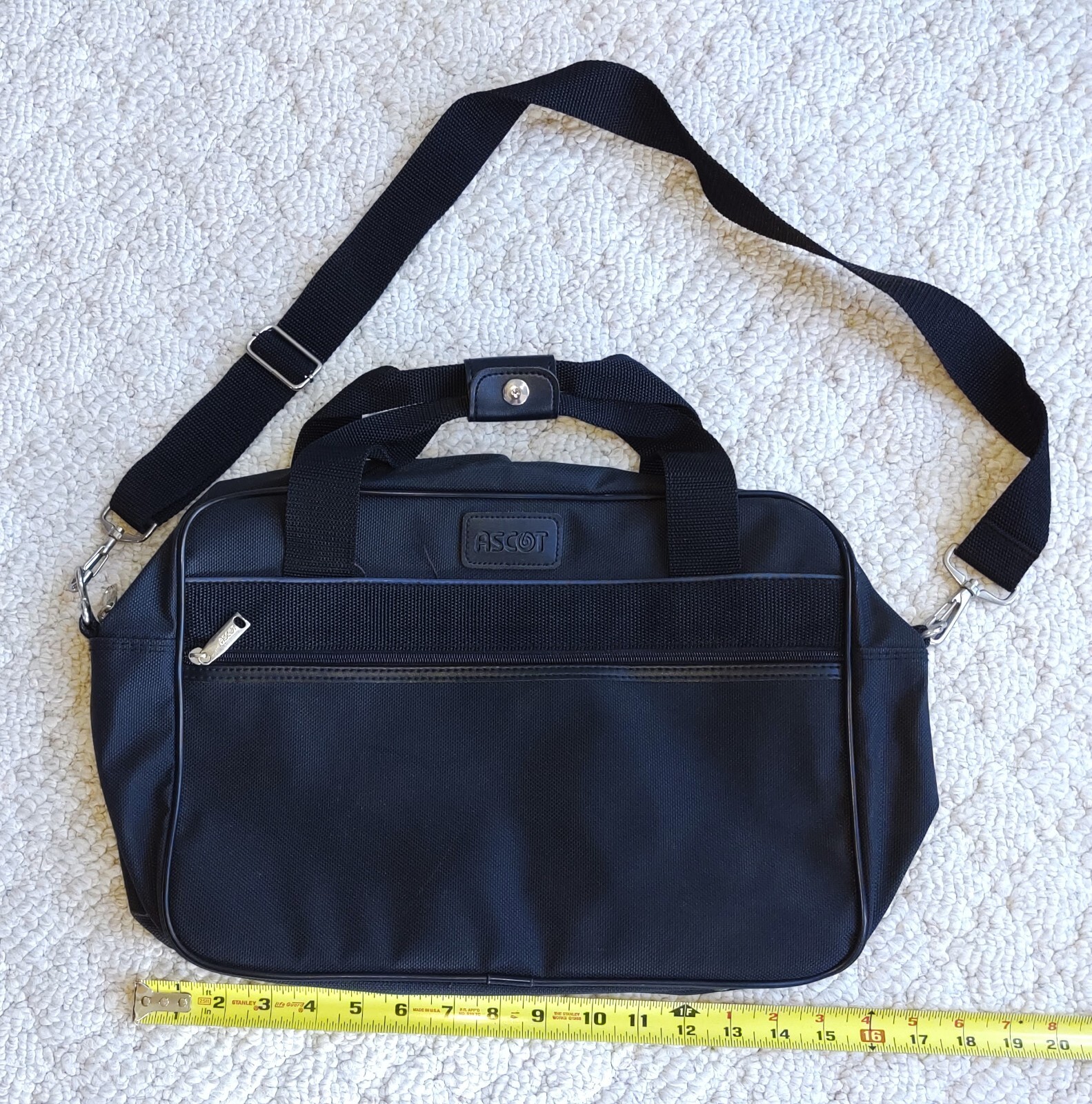 CANVAS TOTE CARRY ON  BAG ASCOT