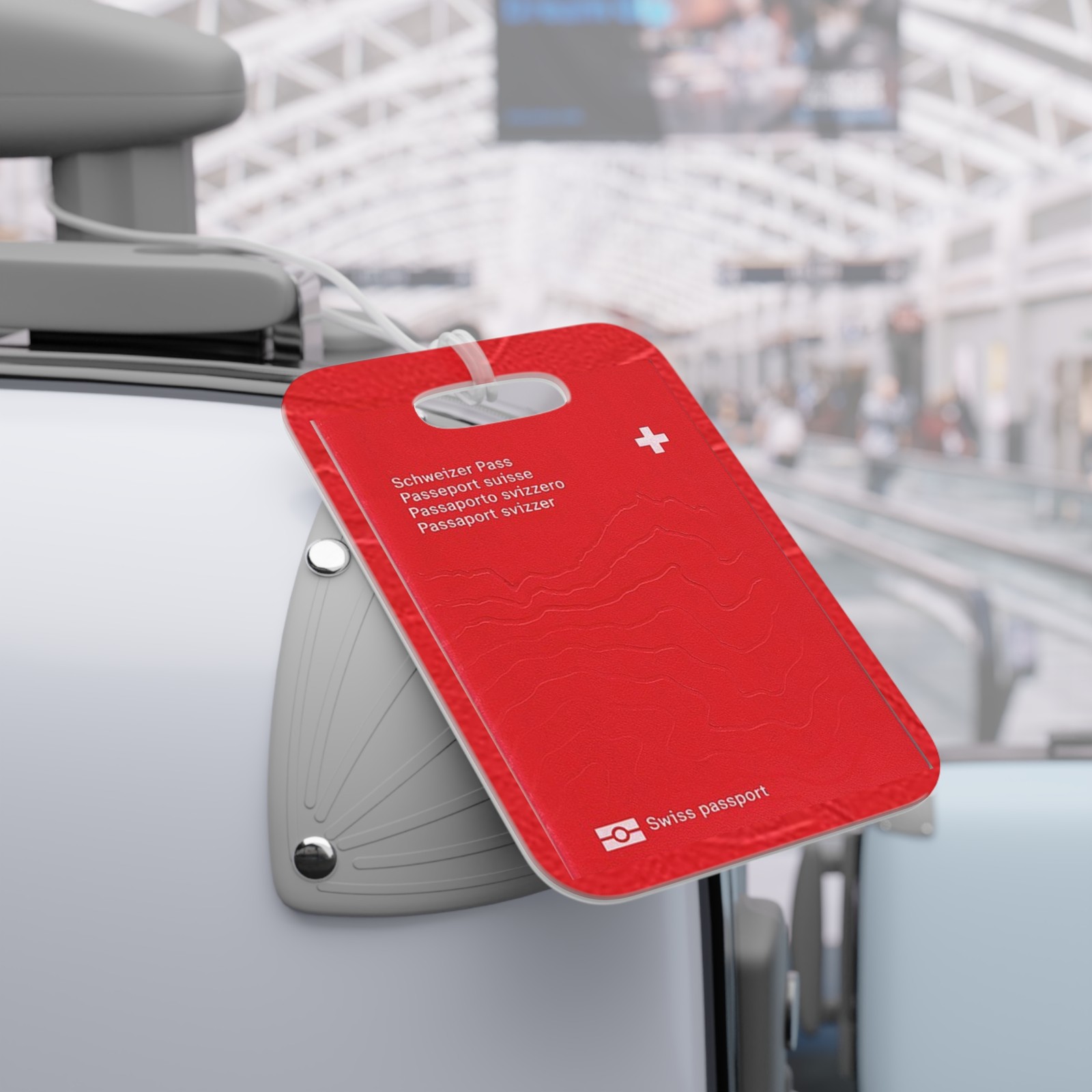 Switzerland Passport Cover Luggage Tag