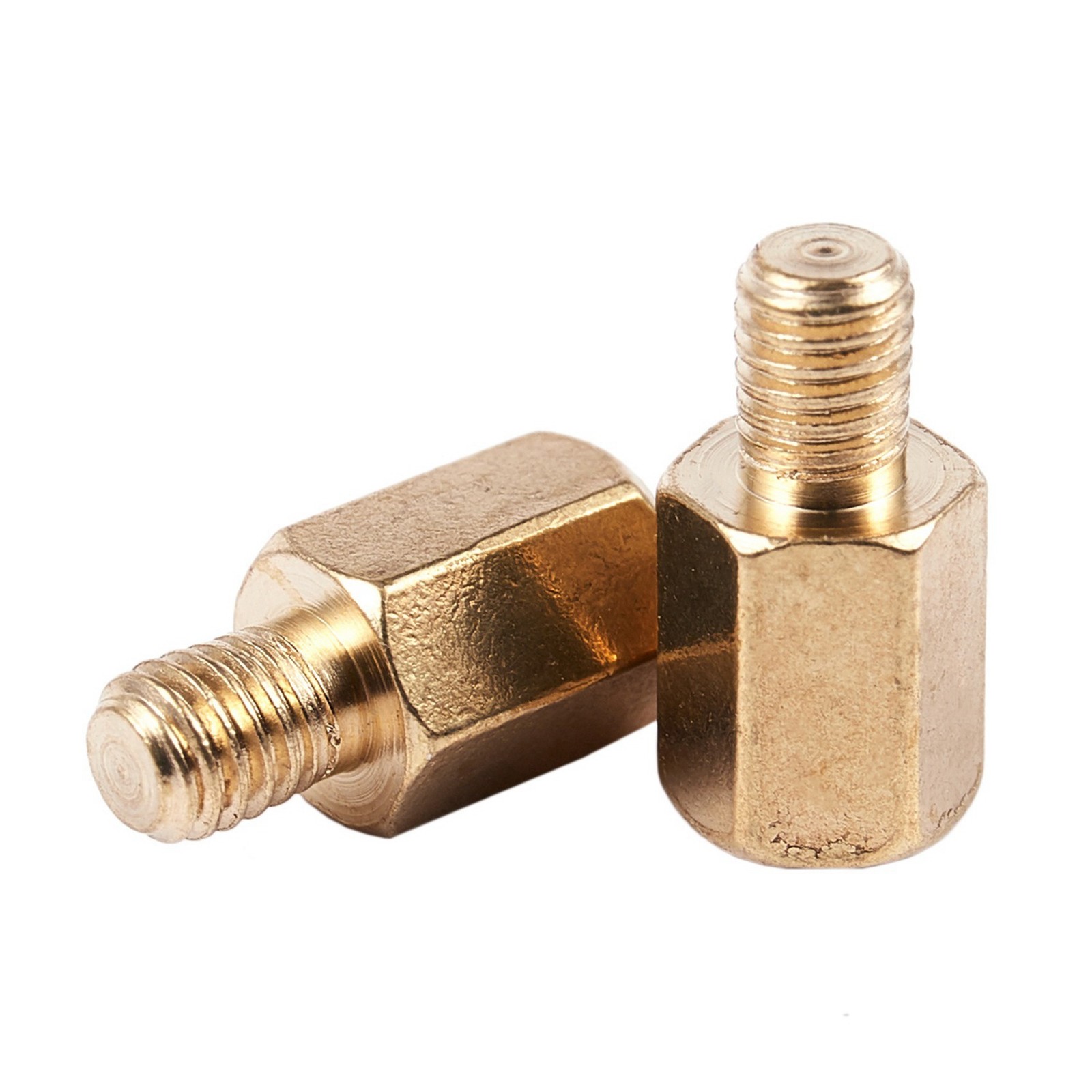 30 Pcs PC PCB Motherboard Brass Standoff Hexagonal Spacer M3 6+4mm N3A22111