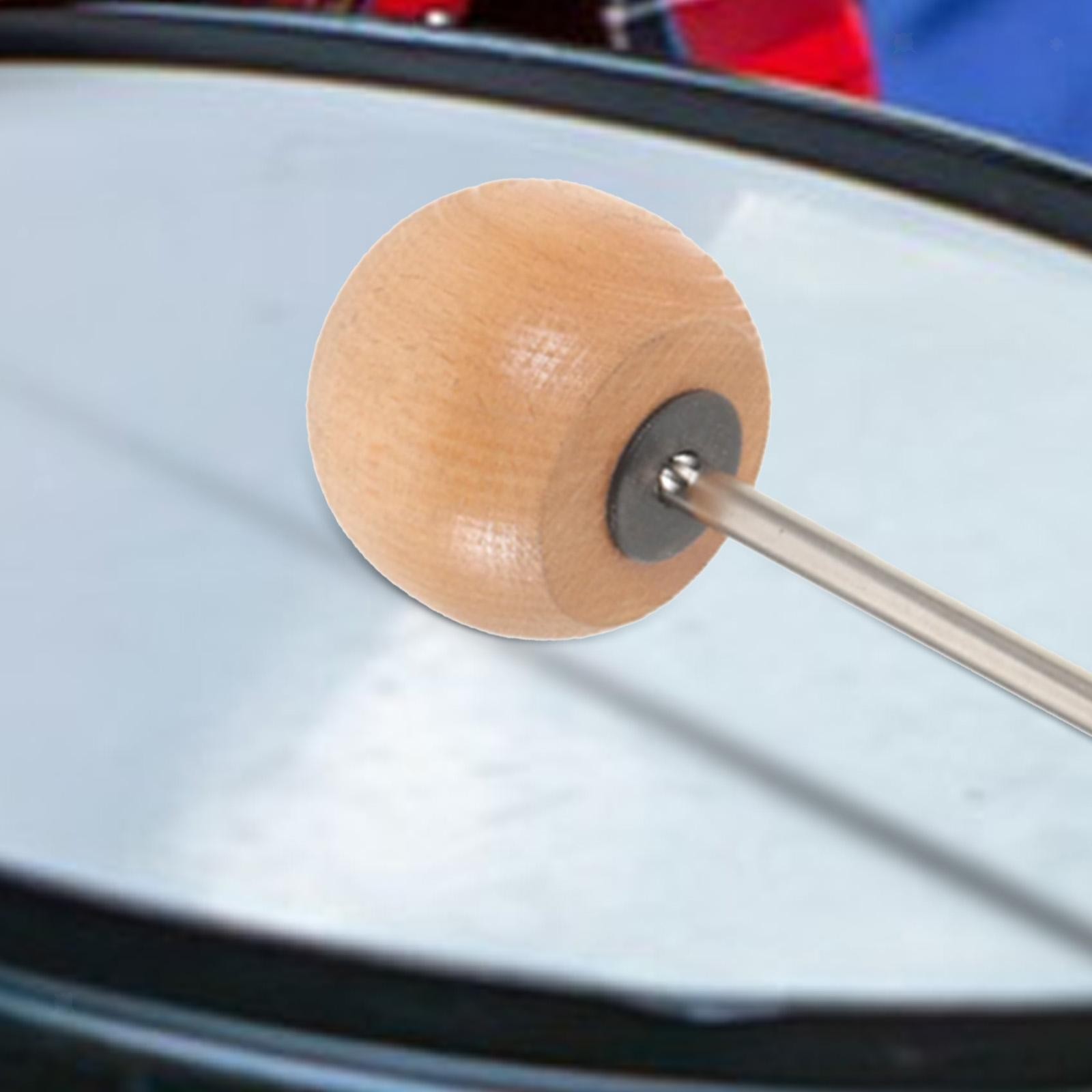 Wooden Bass Drum Beater, Improved Drumming Experience, Replacement for The