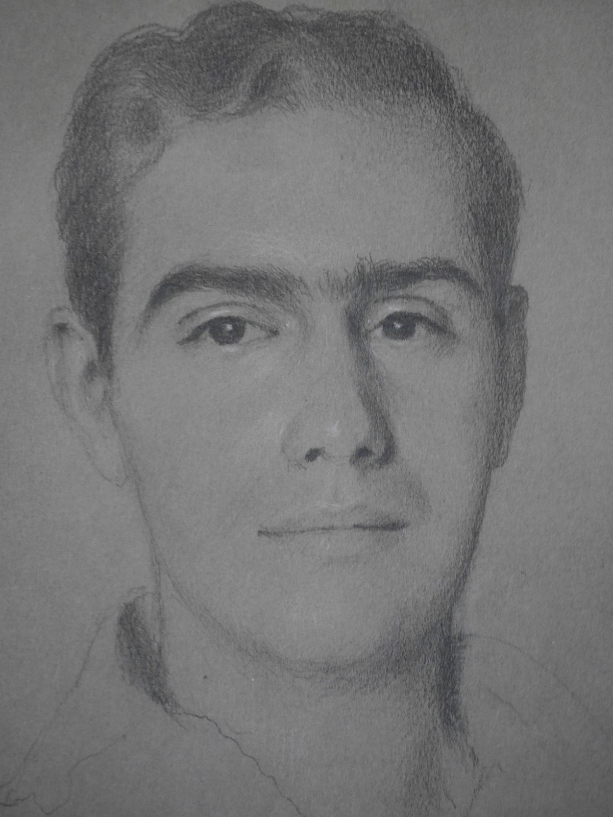 John Koch (1909-1978) Sketch Of Gray Foy (1922-2012)