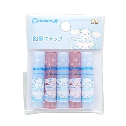 Cinnamoroll [Pencil Cap] Pencil Cover Set of 5/Chara Parade FC03 Sanrio