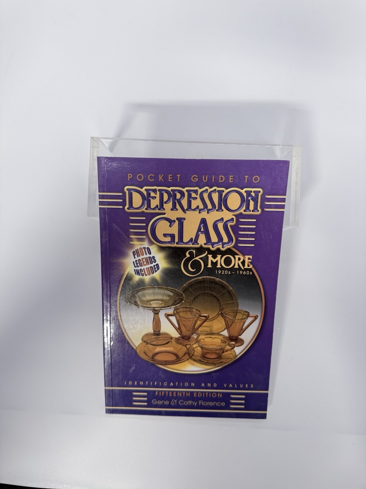 Pocket Guide To Depression Glass & More 1920s-1960s Paperback