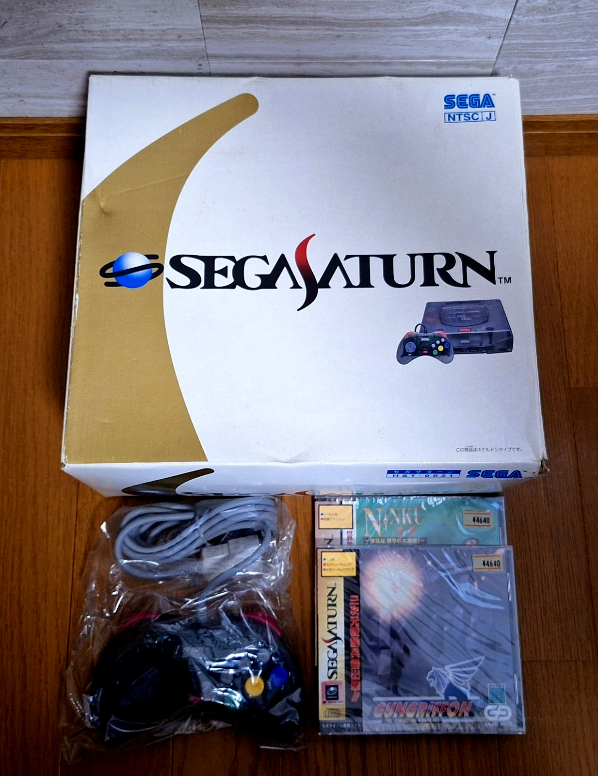 Sega Saturn Skeleton HST-0021 Console Japan *NEW ControlIer + MORE BONUSES*