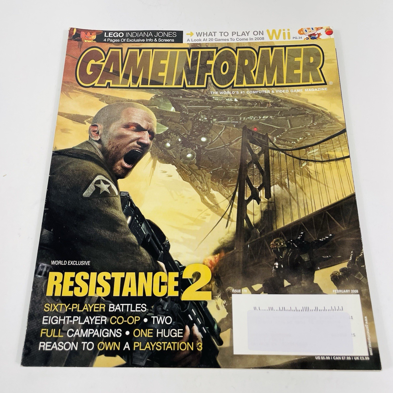 game informer magazine 178 Resistance 2