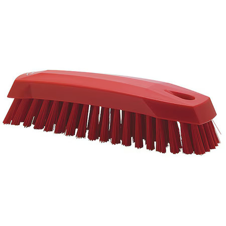 Remco 35874 7"L Red Scrub Brush