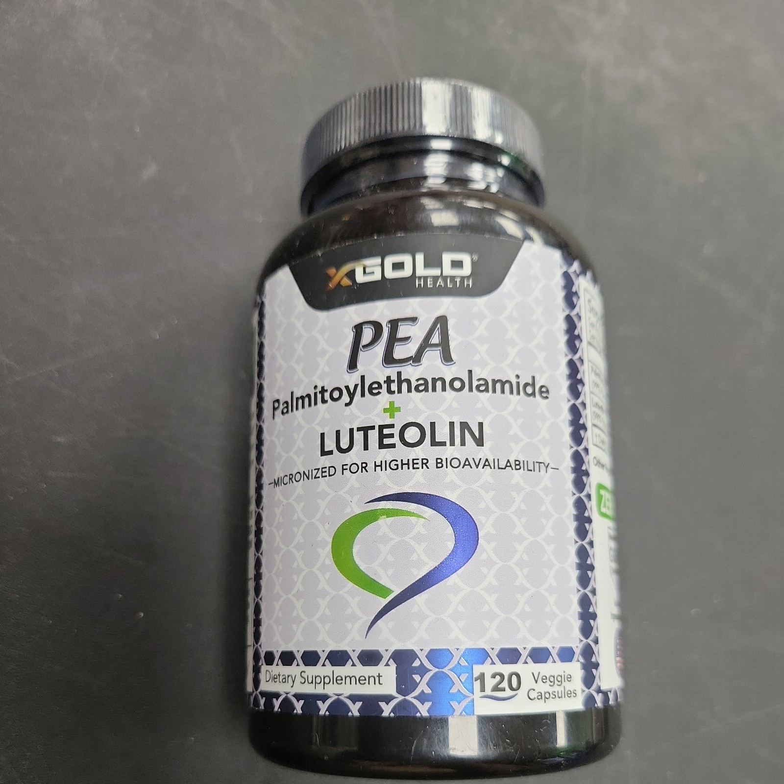 Palmitoylethanolamide 630mg + Luteolin 98% Micronized PEA Supplement for Men