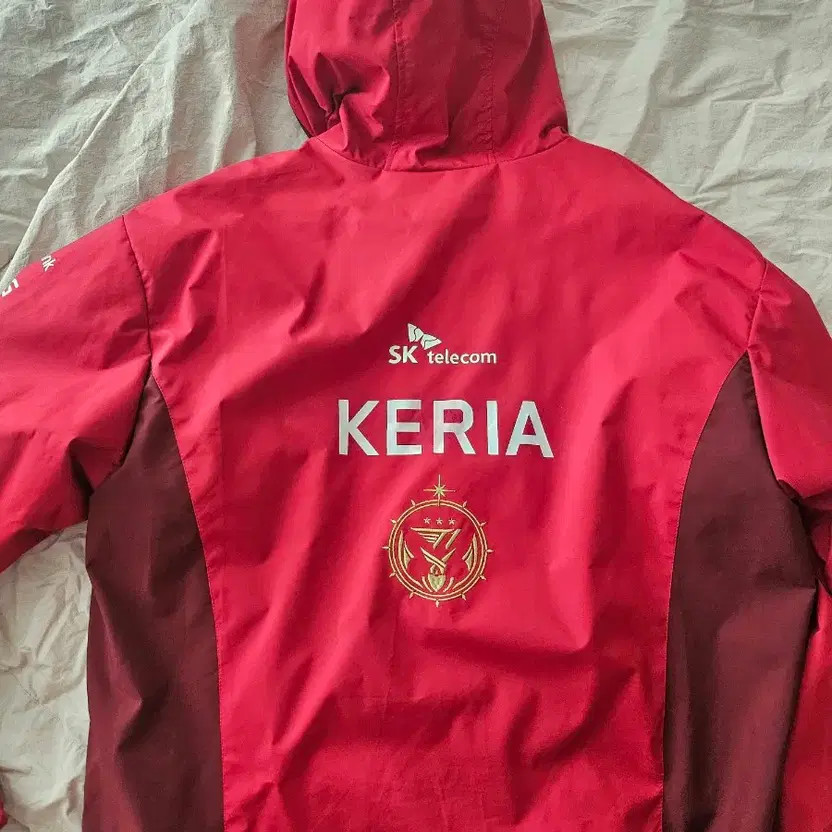 2023 T1 World Red Jacket Keria Mark 2XL
